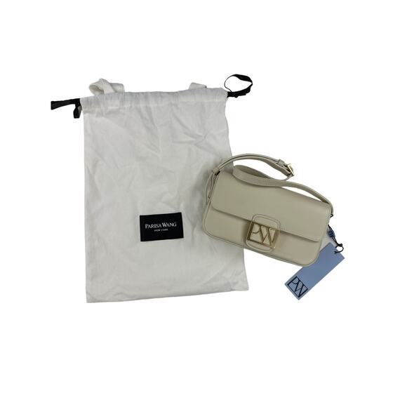 Parisa Wang - Audrey Baguette Bag in Cream - Picture 1 of 6
